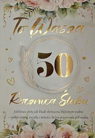 Karnet 3K Rocznica Ślubu