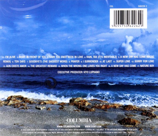 Celine Dion: A New Day Has Come [CD]