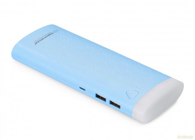 Esperanza Power Bank 10000mah Fermion Niebieski
