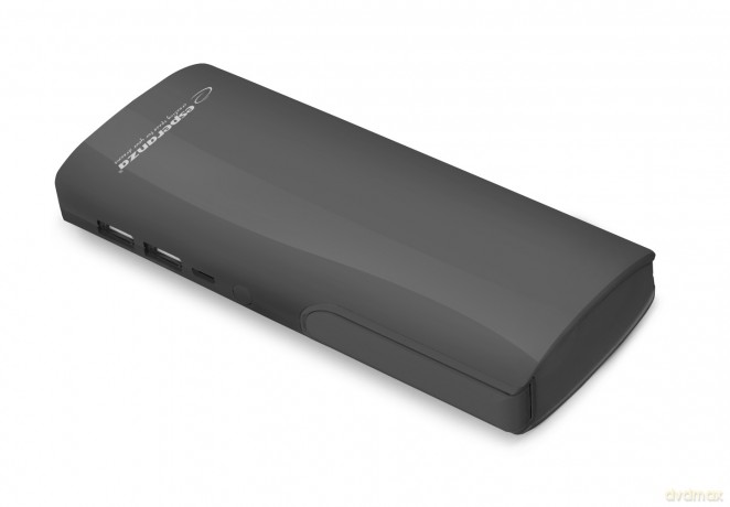 Esperanza Power Bank 11000mah Ray Led Light Czarny