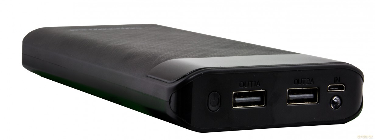Esperanza Power Bank 17400mah Photon Led Light Czarny