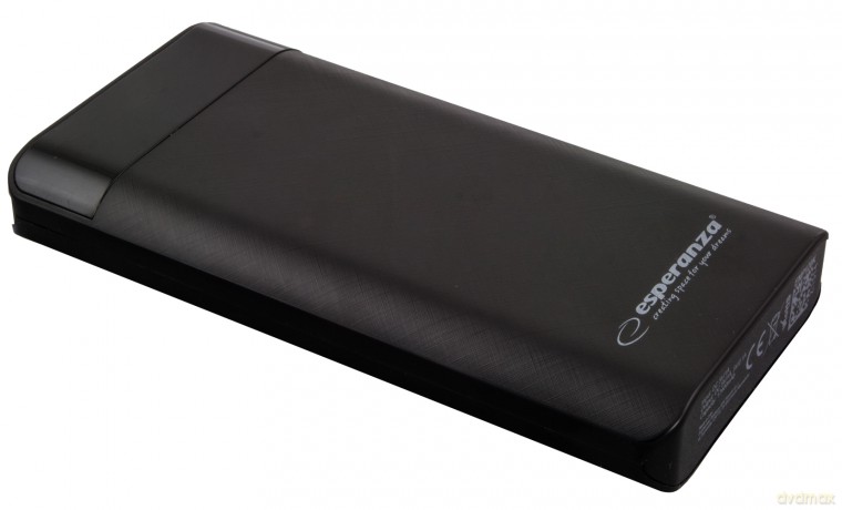 Esperanza Power Bank 17400mah Photon Led Light Czarny