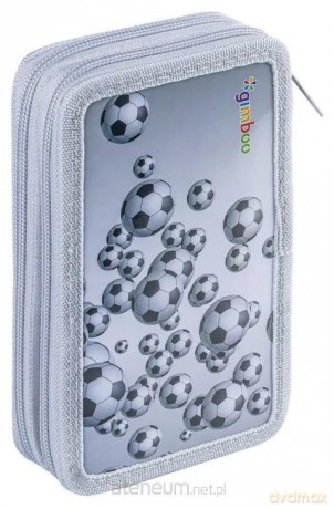 Piórnik z wyposaż. 2-komorowy Jumbo Soccer