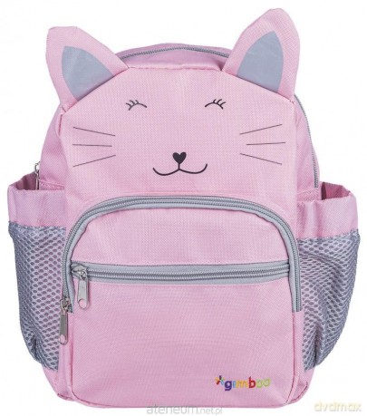Plecak 3-komorowy Sweet Animals kotek różowy