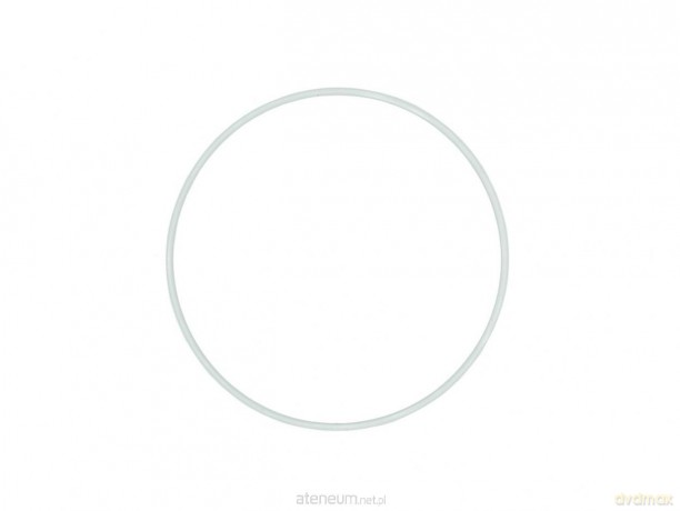 Ring metalowy biały 40cm