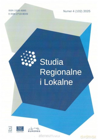 Studia Regionalne i Lokalne 4/2025 - praca zbiorowa