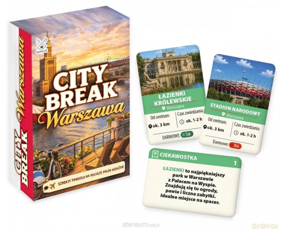 Warszawa - City Break. Mini Przewodnik [KSIĄŻKA]
