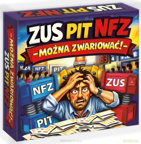 ZUS PIT NFZ - Można zwariować! [GRA]
