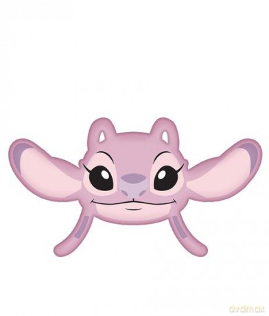 3D Poduszka w kształcie Lilo and Stitch Angel Pink