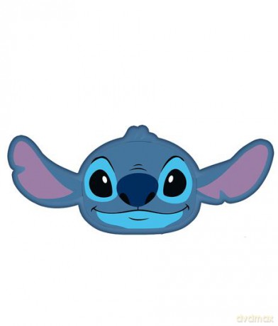 3D Poduszka w kształcie Lilo and Stitch Blue