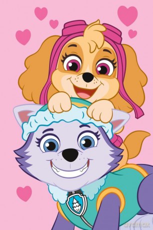 Koc polarowy Paw Patrol PP518 100x150