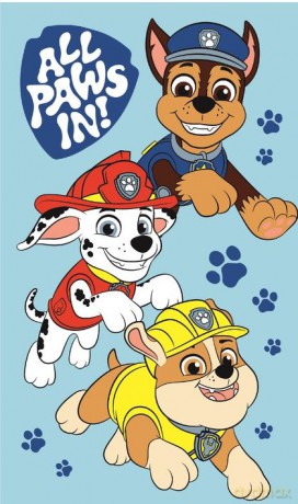 Mały ręcznik Paw Patrol Boys 30x50