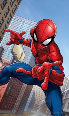 Mały ręcznik 30x50 Spider-man