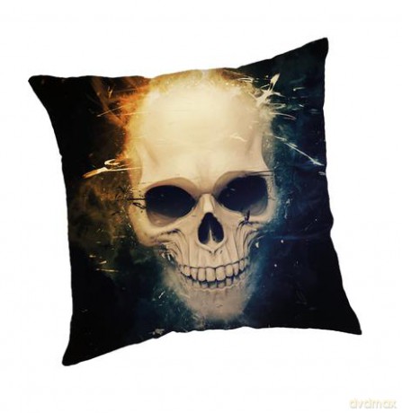 Poduszka cover Skull 45x45