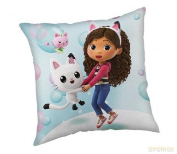 Poduszka Gabbys Dollhouse bubbles 40x40