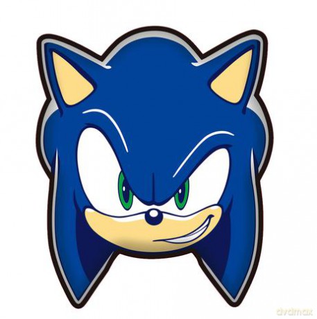 Poduszka w kształcie Sonic