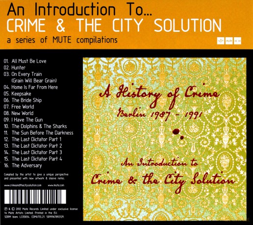 Crime And The City Solution: A History Of Crime [CD]