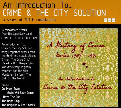 Crime And The City Solution: A History Of Crime [CD]