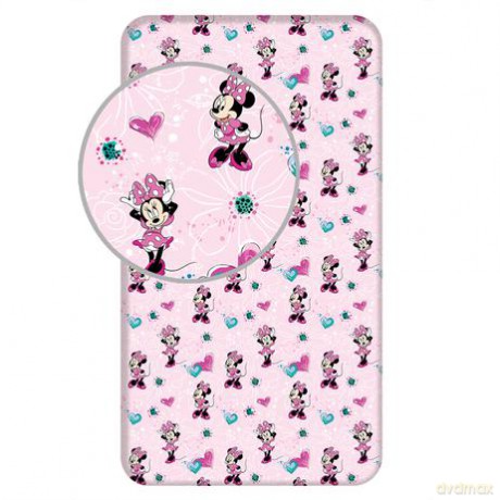 Prześcieradło Minnie Flowers 02 90x200