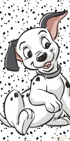 Ręcznik 101 Dalmatians Lucky