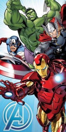 Ręcznik Avengers Light Blue 70x140