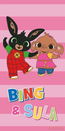 Ręcznik Bunny Bing Playing together 70x140