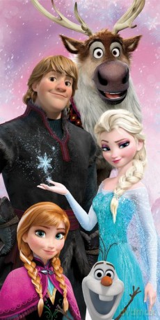 Ręcznik Frozen Family 04 70x140
