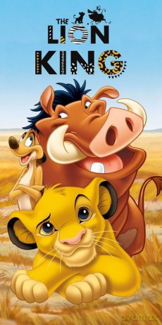 Ręcznik Lion King 01 70x140