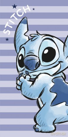 Ręcznik micro Lilo and Stitch Stripes 70x140