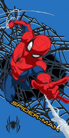 Ręcznik micro Spider-man Web Shot 70x140