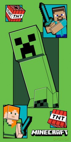 Ręcznik Minecraft Minecraft Creeper Coming