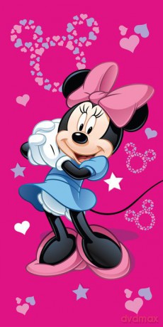 Ręcznik Minnie Pink 05 70x140
