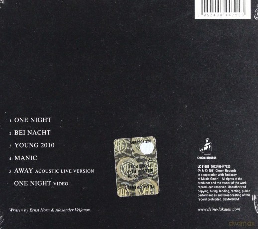 Deine Lakaien: One Night [CD]