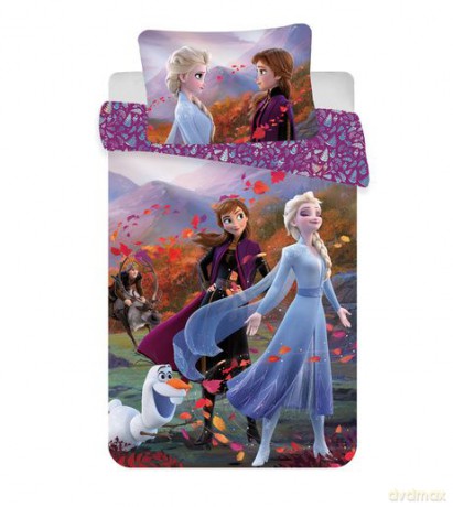 Zestaw pościeli baby Frozen 2 Wind 100x135+40x60