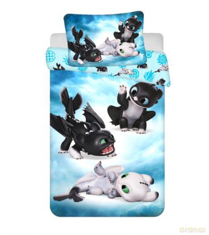 Zestaw pościeli baby How to Train Your Dragon Babies 100x135+40x60