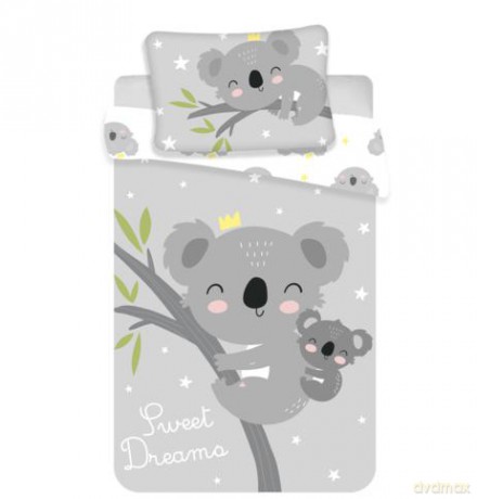 Zestaw pościeli baby Koala Sweet dreams 100x135+40x60