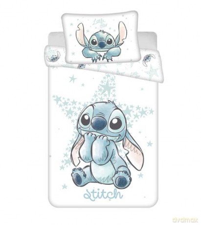 Zestaw pościeli baby Lilo and Stitch White Star 100x135+40x60