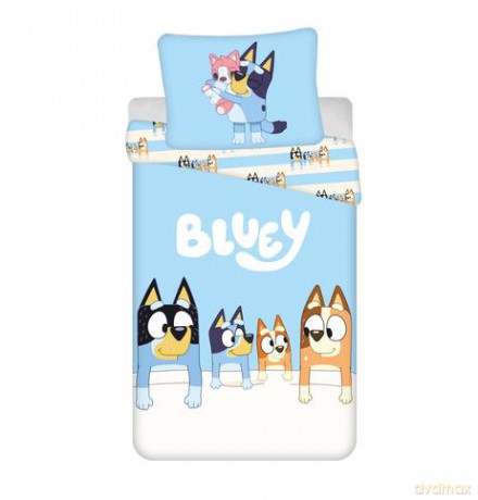 Zestaw pościeli Bluey 140x200+70x90