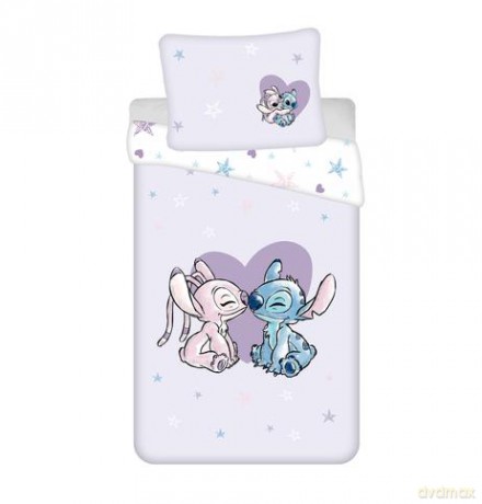 Zestaw pościeli Lilo and Stitch Heart