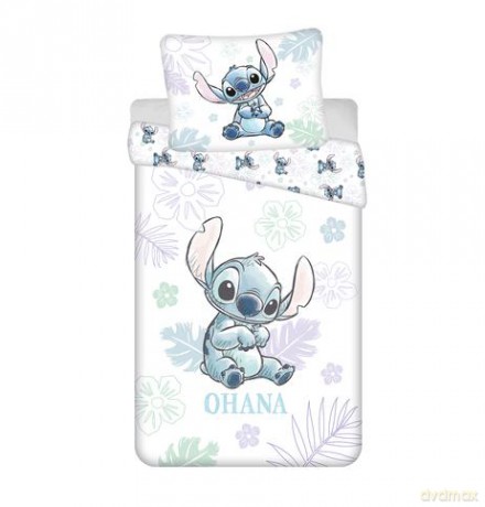 Zestaw pościeli Lilo and Stitch Ohana White