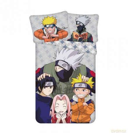 Zestaw pościeli Naruto Grey