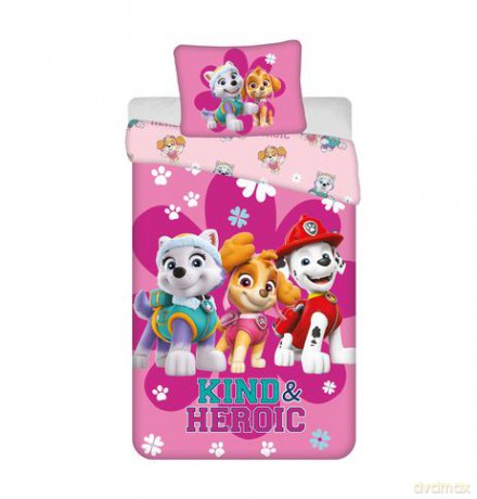 Zestaw pościeli Paw Patrol PP475 Heroic 50x70