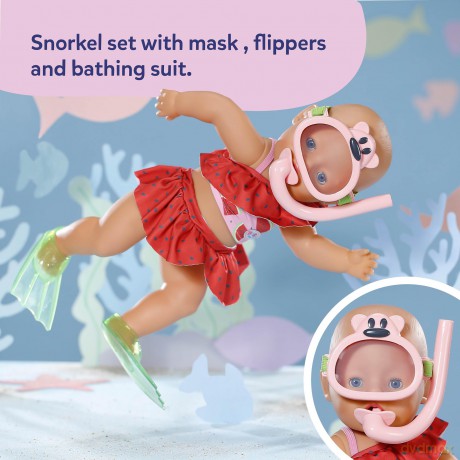 Baby Born - Snorkeling Set 43cm (840771)