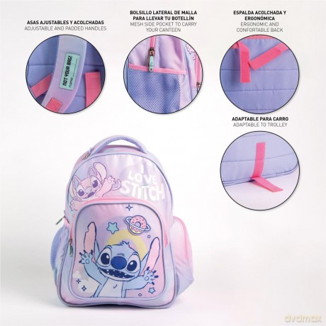 Cerda - Backpack School - Stitch - 42 cm (I-2100005751)