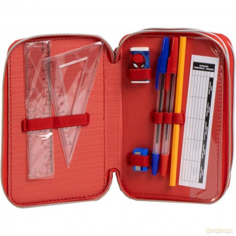 Cerda - Pencil Case with Accessories - Spider-Man (I-2700001649)