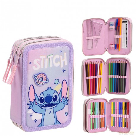 Cerda - Pencil Case with Accessories - Stitch (I-2700001652)