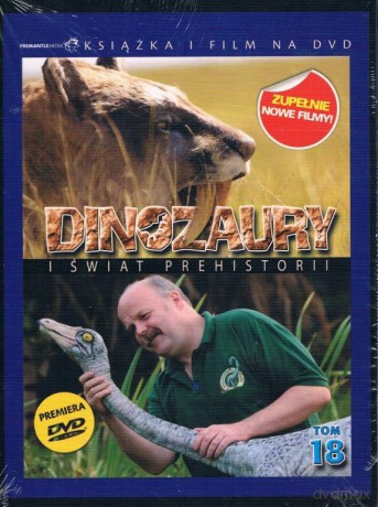 Dinozaury i Świat Prehistorii: Tom 18. Park Prehistoryczny - Śladami tygrysa szablozębnego (booklet) [DVD]