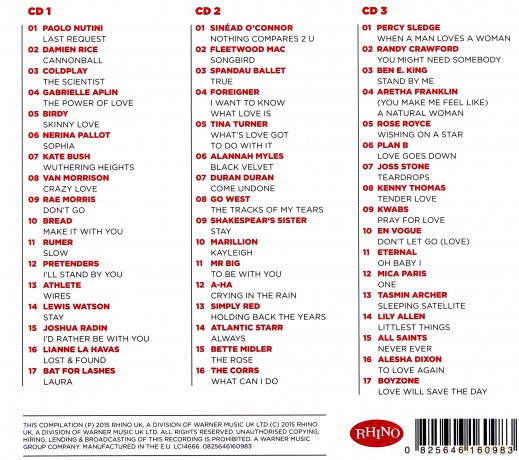 Love Songs [3CD]