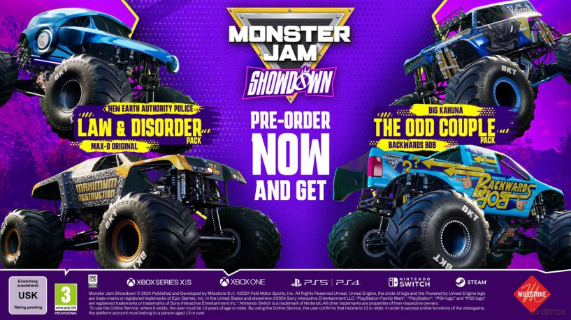 Monster Jam Showdown (Day 1) (DE) [GRA PS5]