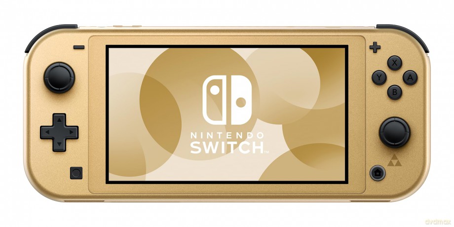 Nintendo Switch Lite Hyrule Edition (No voucher included)